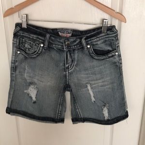Jean shorts